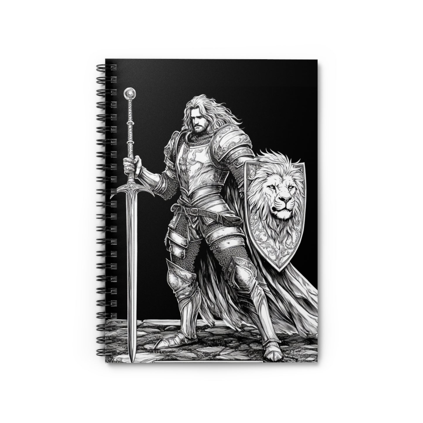 Tarot Notebook - Strength Card Theme