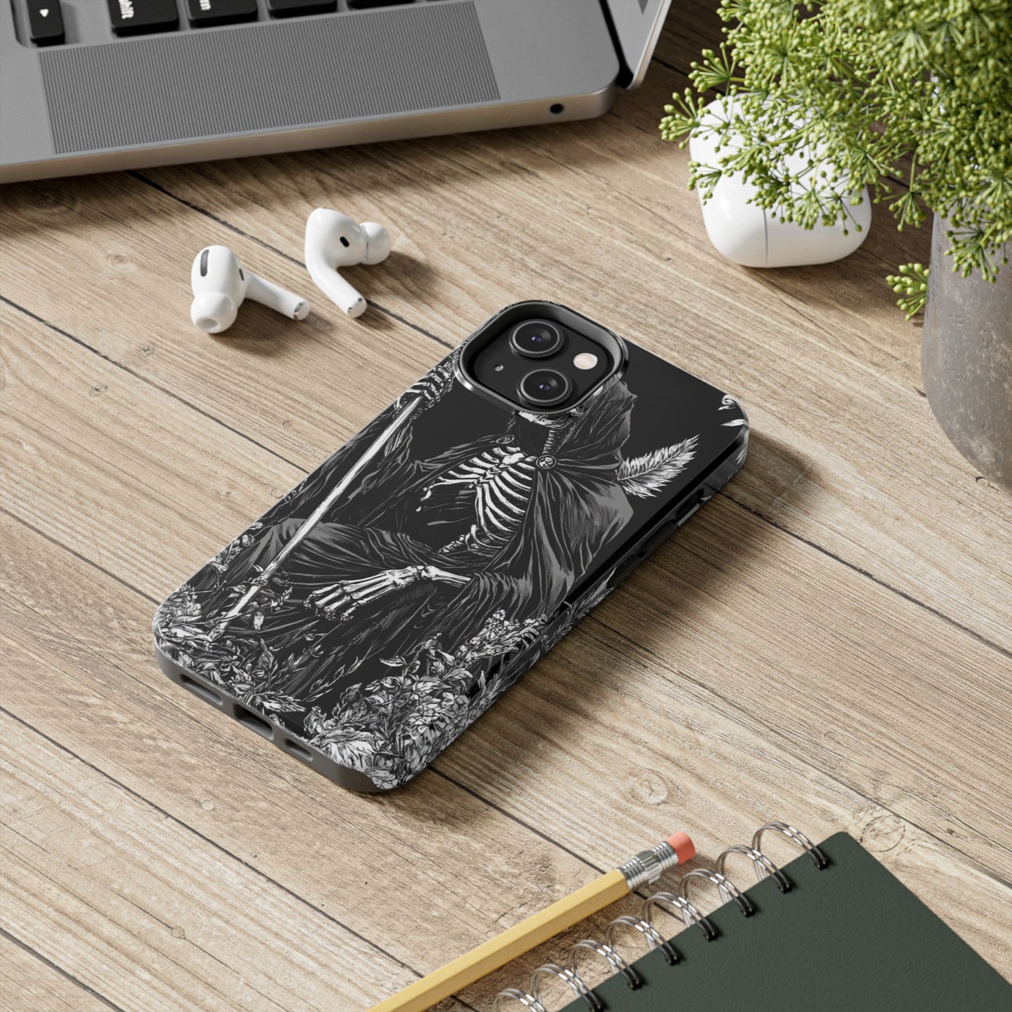 Death Inspired Tarot Phone Case