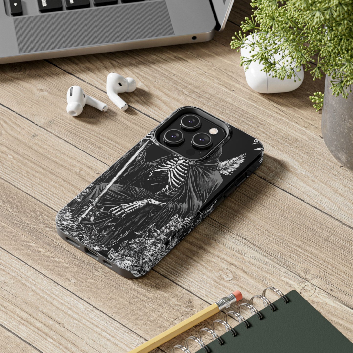 Death Inspired Tarot Phone Case
