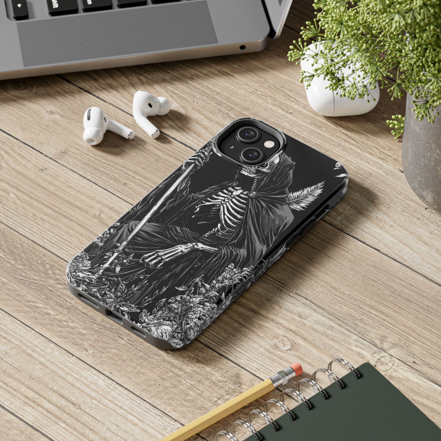 Death Inspired Tarot Phone Case