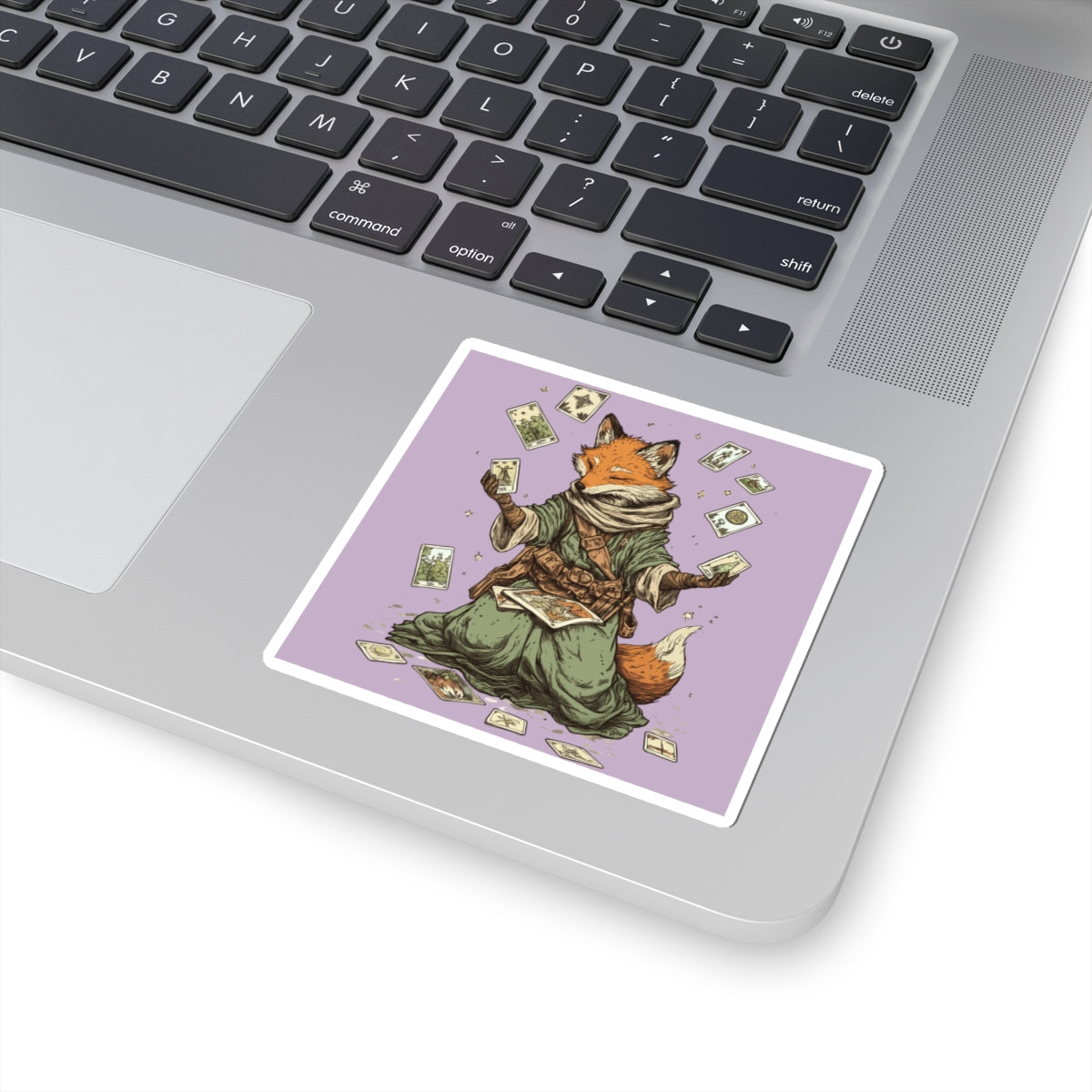 Tarot Fox Sticker - 100% Durable Vinyl, Easy Application, Perfect for Indoor Decor
