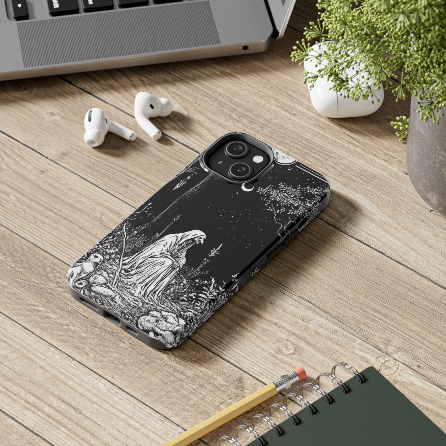 Tarot Phone Case- The Hermit