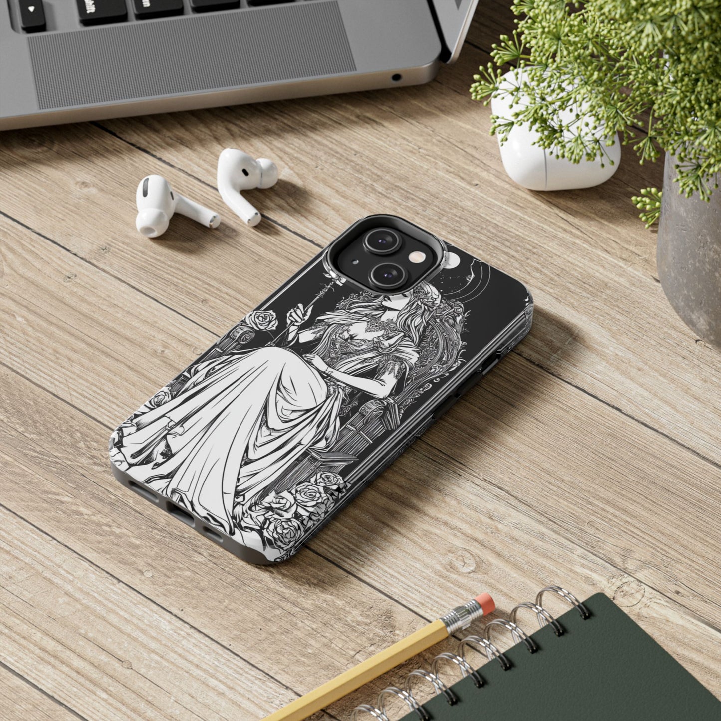 Tarot Phone Case- The High Priestess