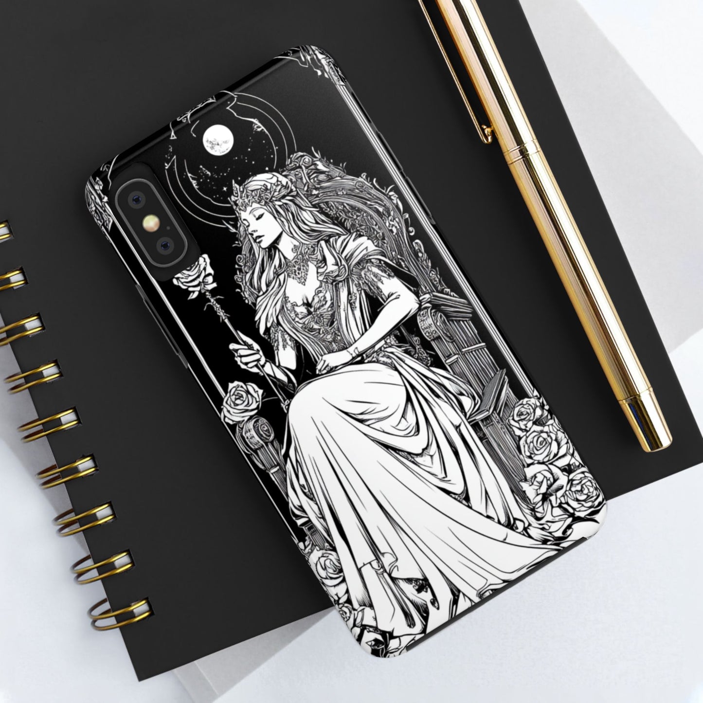 Tarot Phone Case- The High Priestess