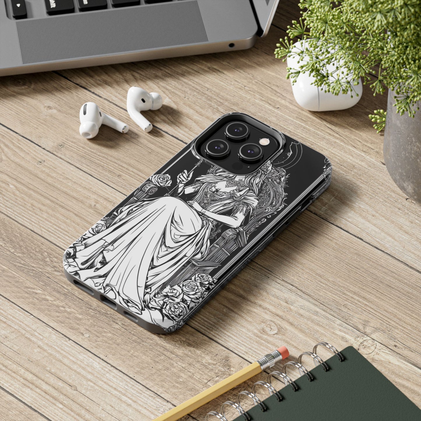Tarot Phone Case- The High Priestess