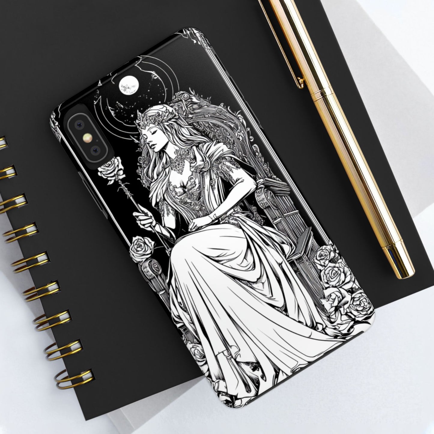 Tarot Phone Case- The High Priestess