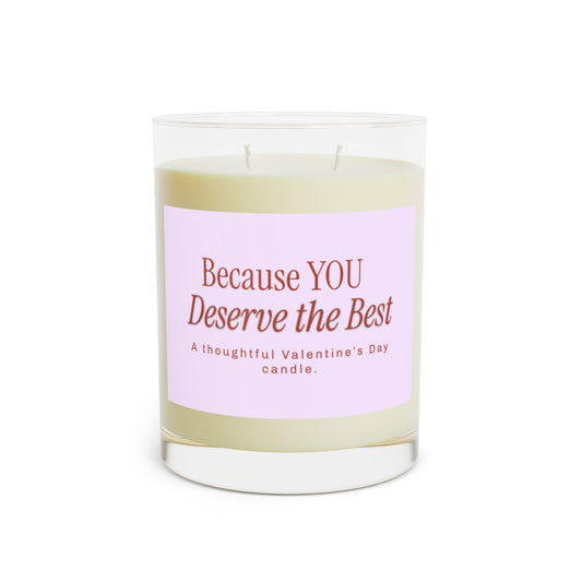 Silly Valentine's Candle (can be personalized-see description)