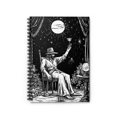 Spiral Notebook- The Magician From Tarot (Male Version)