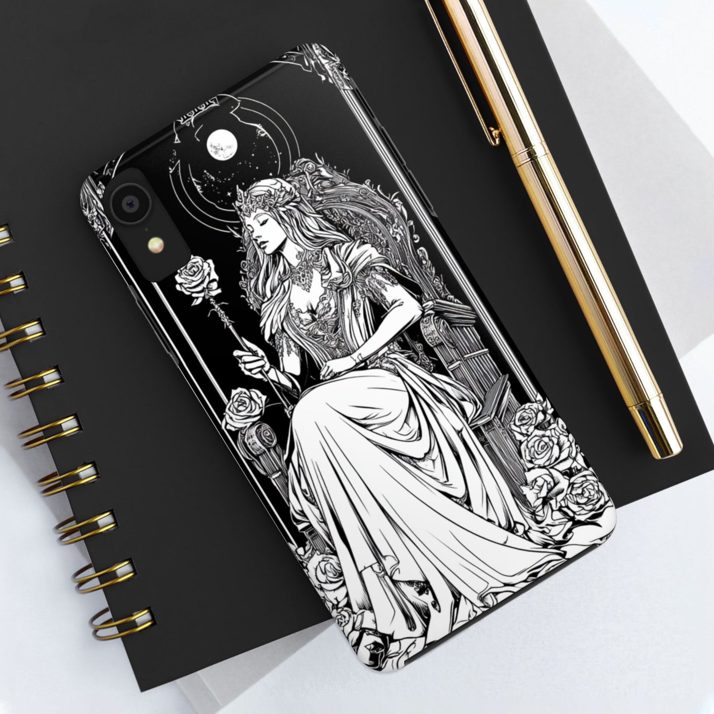 Tarot Phone Case- The High Priestess